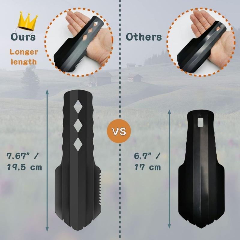 Vegetable Garden Hand Shovel Outdoor Camping Shovel Stainless Steel Shovel for Camping and Trail Maintenance