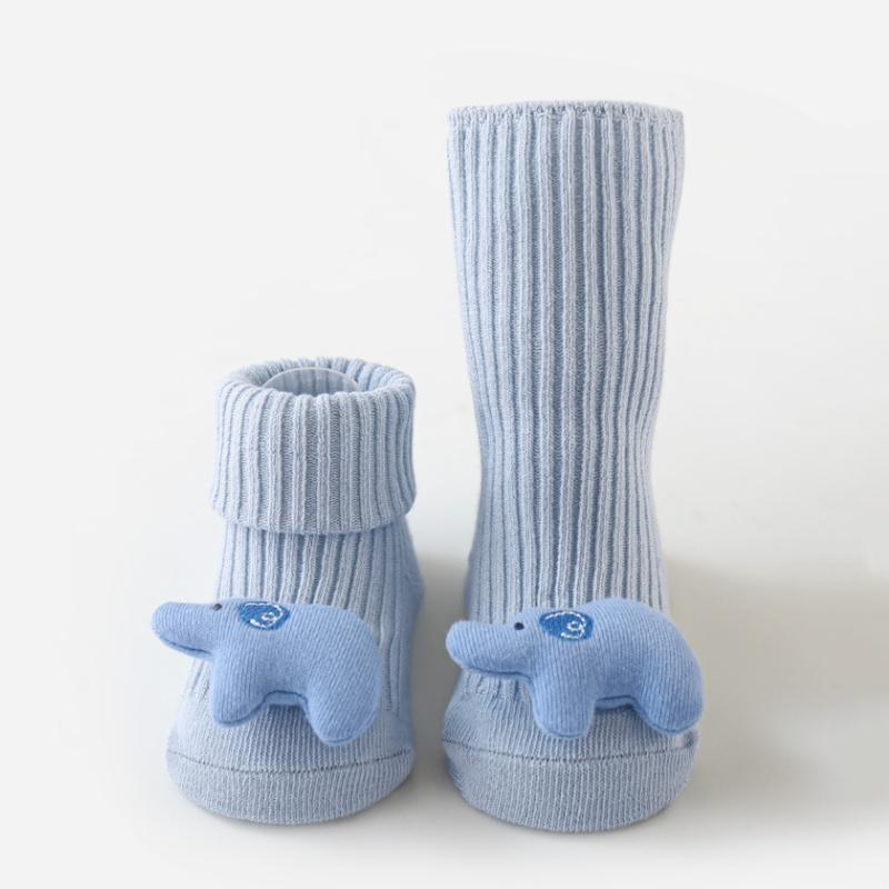 Toddler Floor Socks Cartoon Antislip Baby Newborn Indoor Socks For Baby Solid Color Non Slip Infant Floor Socks