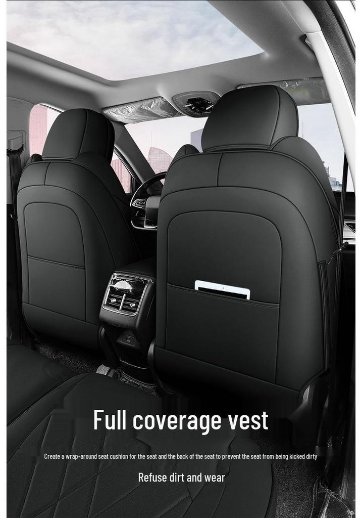Leather Car Seat Cushion Cover for Tiggo 8 PLUS/PRO