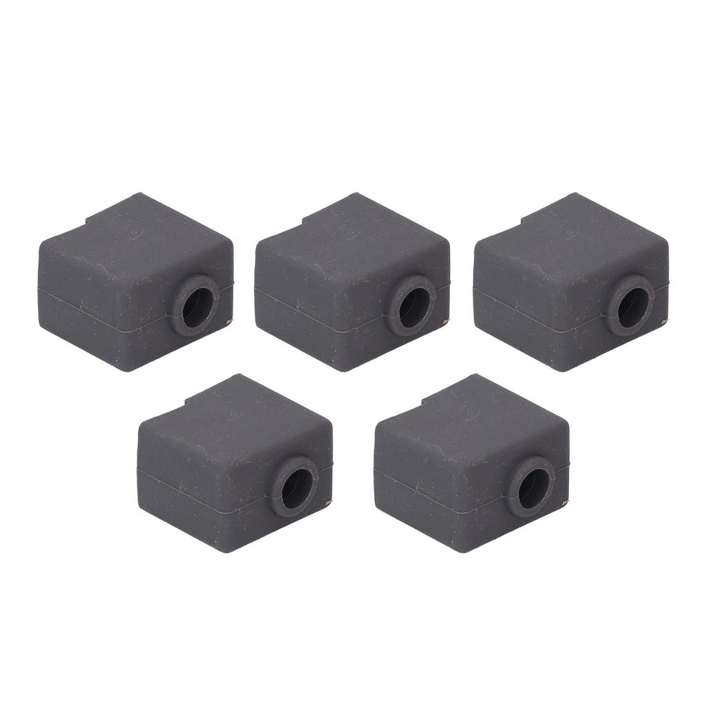 5PCS Heater Block Silicone Covers Elastic 3D Printer Hotend Silicone Sock for Kobra 3