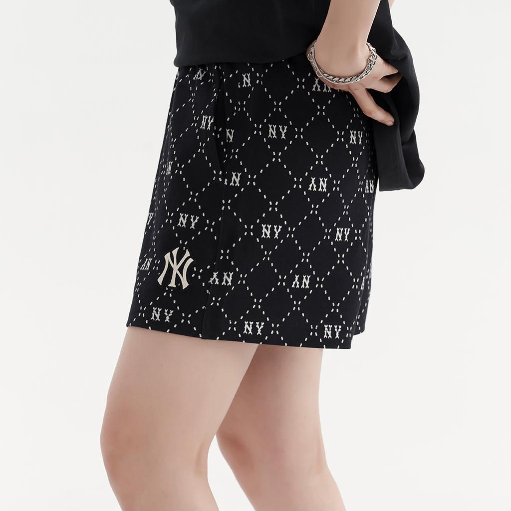 New MLB Casual Shorts Women's Black 3FSPM0133-50BKS