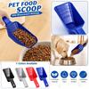 Pet Food Scoop with Measurement Markings Dog Food Shovel Cat Food Measuring Spoon Durable Plastic Material Large Capacity