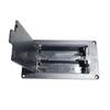 Embedded 2 Slot Battery Case with Flip Cover for Easy Battery Replacement and Switches for Battery in Electronics Projects