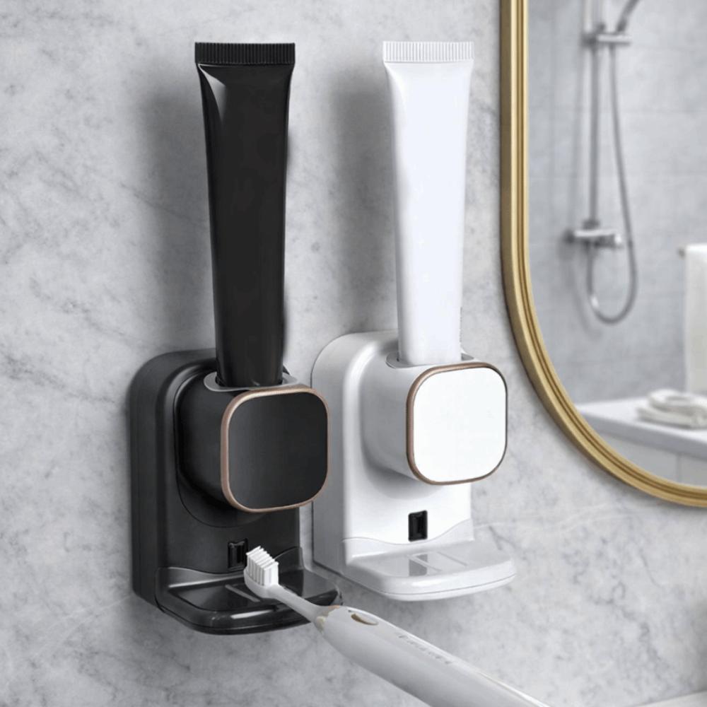 Non Perforated Automatic Toothpaste Dispenser Automatic Sensor Toothpaste Dispenser for Bathroom