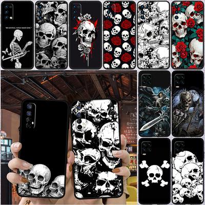 Skeleton Skull Phone Case for Samsung Galaxy M06 M15 M16 M35 M55 M56 A36 A42 A50 A50S A51 A52 A32 A33 A05 A05S A06 A16 A20