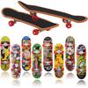 Mini Finger Skateboard For Kids And Adults, Random Designs For Finger Coordination Training, Stress Relief And Party Favors