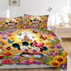 Mickey Minnie Fantasy Land Print 3Pcs Bedding Setduvet Cover With 2 Bedropillowcase Home Birthday Gift