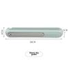 Magnetic Cling Film Dispenser with Cutter Wall Mounted Plastic Wrap Holder Kitchen Wrap Dispenser Organizer