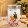 Starry Sky Heat-Resistant Double-Layered Glass Cup
