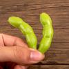 Douyin Edamame 3D Fake Vegetable Keychain Toy Pendant
