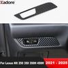 Car Head Light Lamp Switch Button Panel Cover Trim For Lexus NX 250 350 350H 450H    2024 2025 Interior Accessories