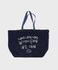 Ooowl Fleece Big Bag We Love Navy