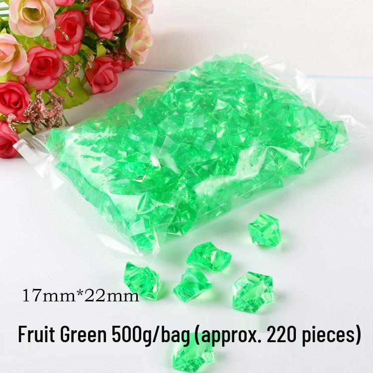 Seven-Color Acrylic Crystal Stones for Fish Tank Decoration and Amusement Park Props