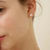 [Silver 925] Moissanite 1 Carat Earrings_DE0003