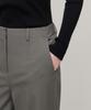 MUSINSA STANDARD WOMAN Women'S Waistbandless Tapered Crop Slacks [Warm Gray]