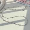 Crystal Mobile Phone Chain Pendant Long Crossbody Bead Phone Hanging Rope Lanyard Anti-Lost Neck Strap For Iphone Samsung Xiaomi
