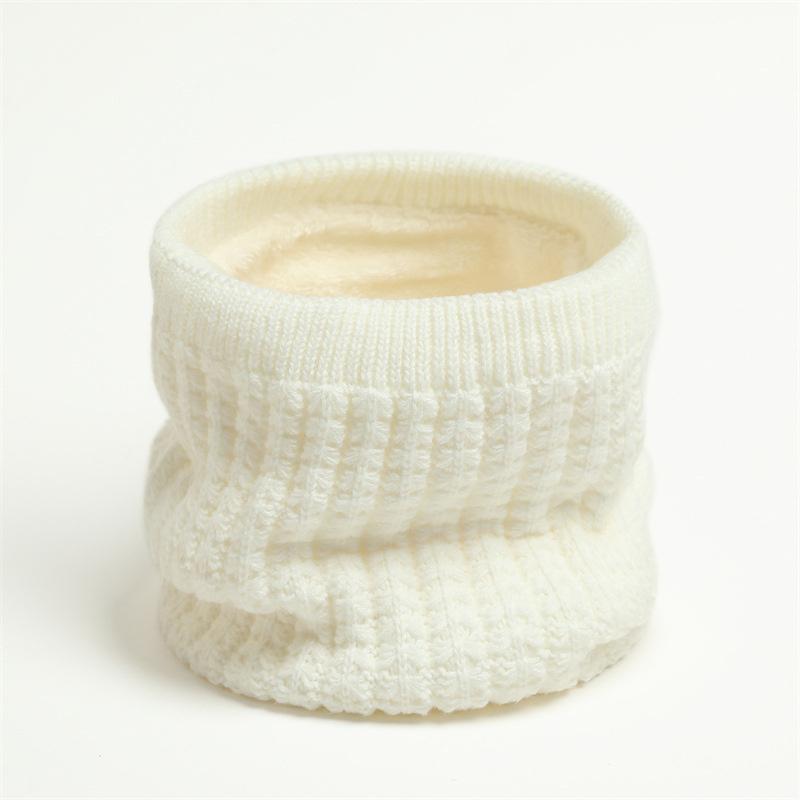 Imitation Rabbit Fur Solid Outdoor Windproof Ring Scarf Women Thick Winter Warm Scarves Knited Head Neck Wraps Neckerchief Mask