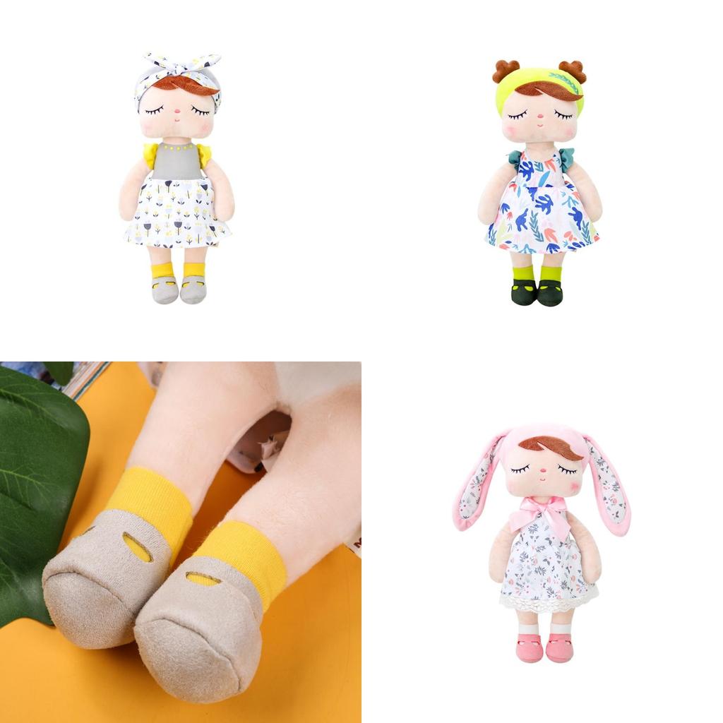 Metoo Stuffed Doll Princess Angela Bunny Plush Soft Rabbit Fashion