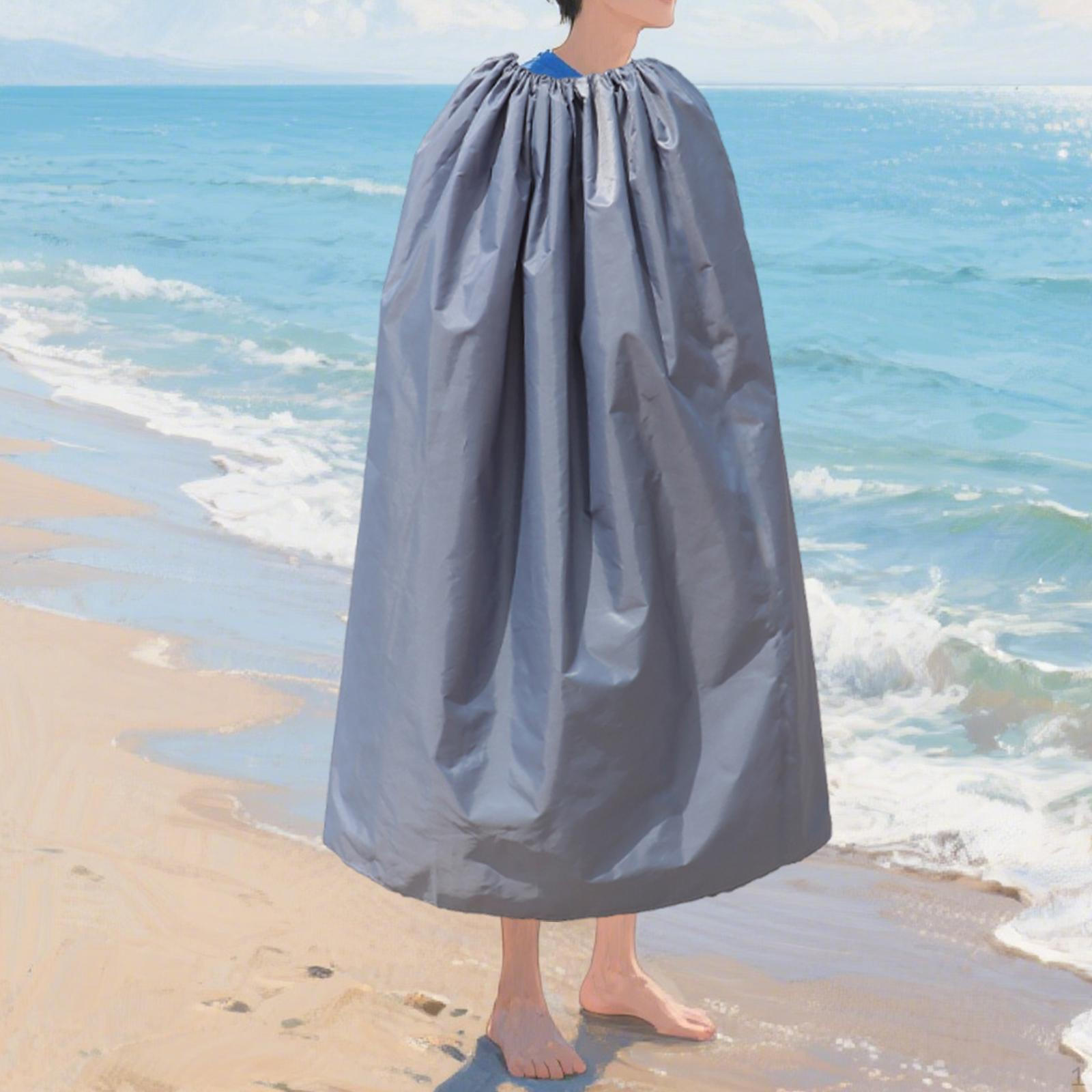 

Портативная примерочная, укрытие для конфиденциальности, длина 51 дюйм, для переодевания во время катания на лодке, для фотографирования, для людей, которые серый