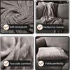 Flannel Office Nap Blanket Warm Sofa Throw Blanket Cozy TV Blanket  Office