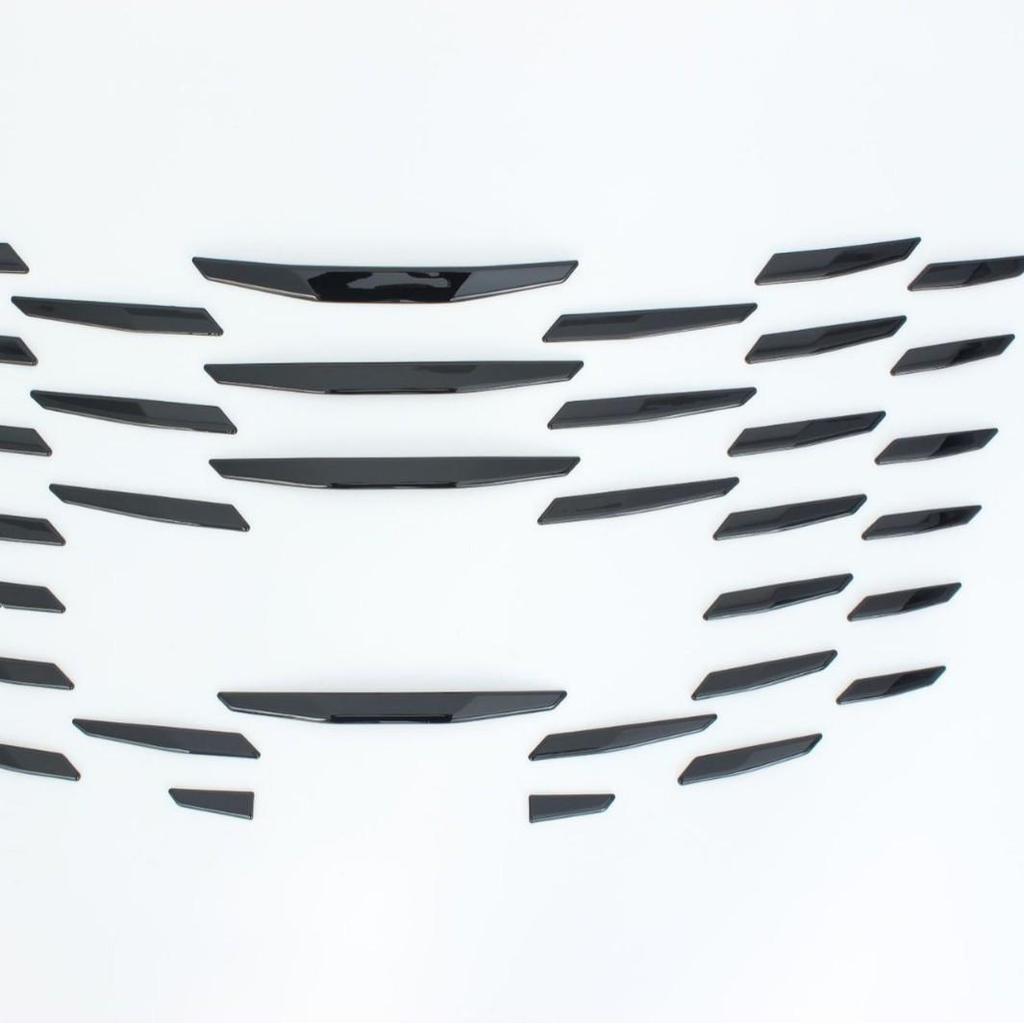 BYD Xia Front Grille Trim Stickers: Compatible with 25 Models