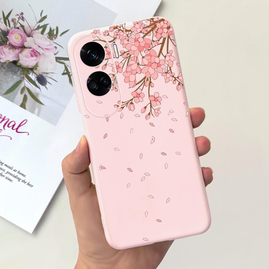 For Cover Honor 90 Lite Phone Case CRT-NX1 Fashion Butterfly Cartoon Slim TPU Soft Silicone Back Cover For Honor 90Lite 5G Funda