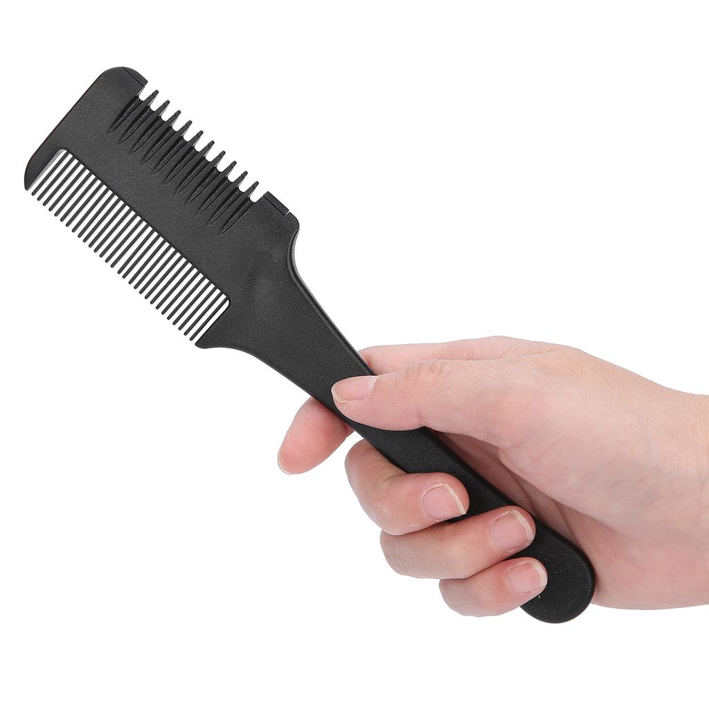 Hair Razor Comb Removable Double Edge Razor Blades Professional DIY Hair Thinning Comb