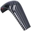 Gear Shift Knob Cover Trim Carbon Fiber Style Decor Replacement for Mazda 3 CX‑30 with Auto Transmission