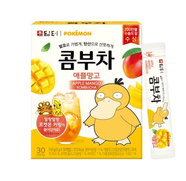 

[DAMTUH] Kombucha Tea Pokemon Edition, подарок для покемонов 30 sticks жёлтый/красный