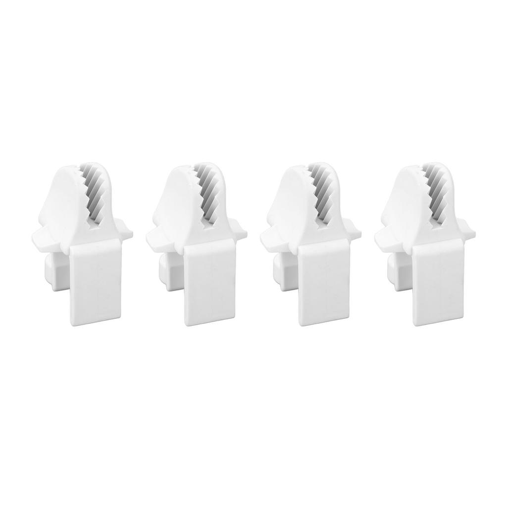 4pcs Pontoon Boat Clips Boat Accessories Nylon Versatile Boat Bumper Hangers for 1in and 1.25in Rectangular Tube for 3