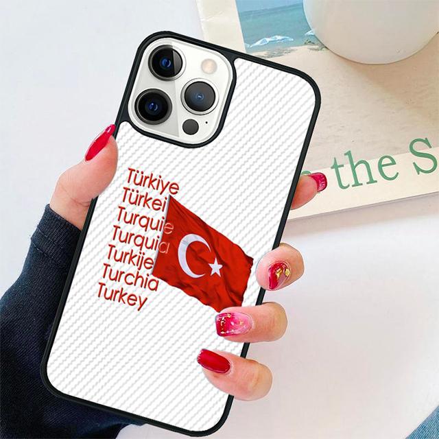 Turkey Turkish Flag Coque Shell For iPhone 17 Air 15 16 14 13 12 Pro Max 11 Pro Max Plus Phone Case Cover