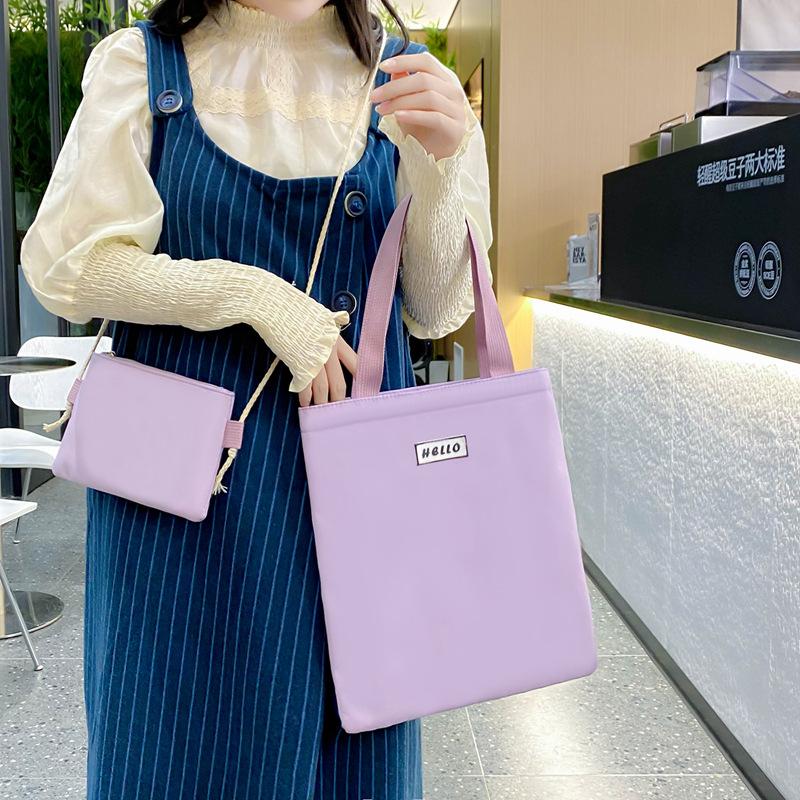 The Schoolbag Is Small and Fresh, the New Schoolbag Is Female, Simple and Large-capacity, Light and Casual Backpack, Cute, Primary School