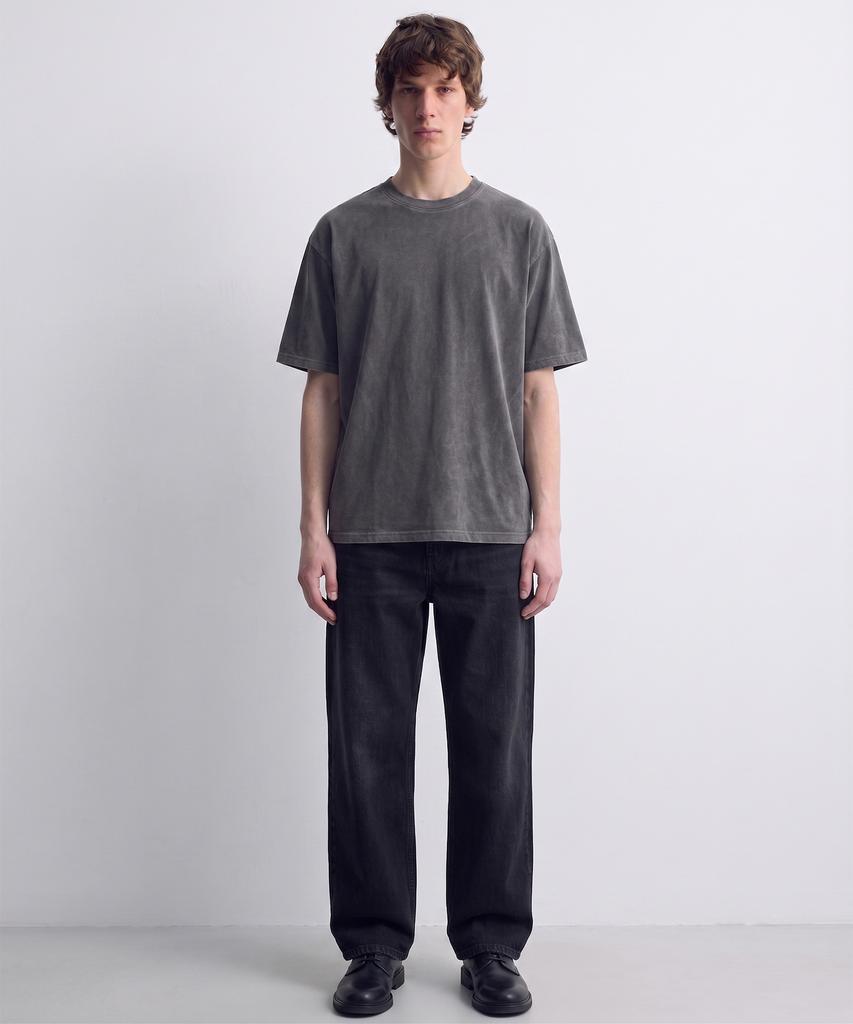 DE GRAND MATIN Pigment Dyed Relaxed Over-Fit T-Shirt (A Type)