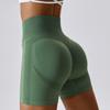 Women's Seamless Yoga Hip Lifting Tight High Waisted Sports Shorts