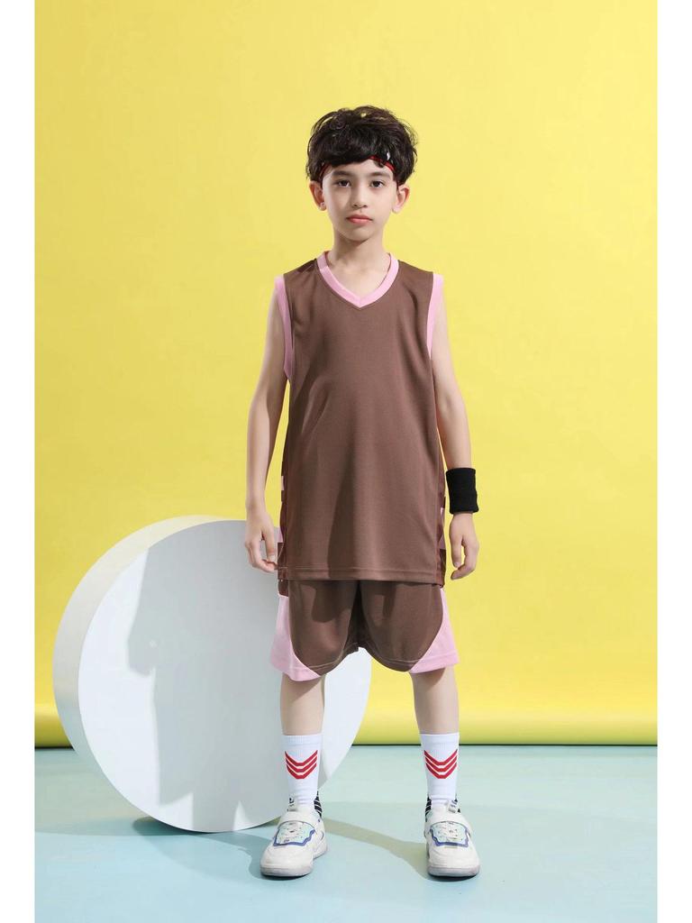 Kids' Basketball Jerseys: Sports Hall, School Training, Competition & Performance Uniforms with Custom Printing