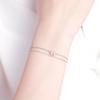 Barbie Bracelet [Sterling Silver·Original Design] Pollen Zircon Double Layer, Temperament and High-Quality First Ins Style Love ZJYSL-YS-008-1