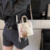 Premium Texture Casual Portable Small Square Bag Women'S Niche Versatile Simple Shoulder Messenger Bag