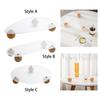 Acrylic Storage Plate Multipurpose Modern Organizer, Home Decor Transparent Tray Rack for Living