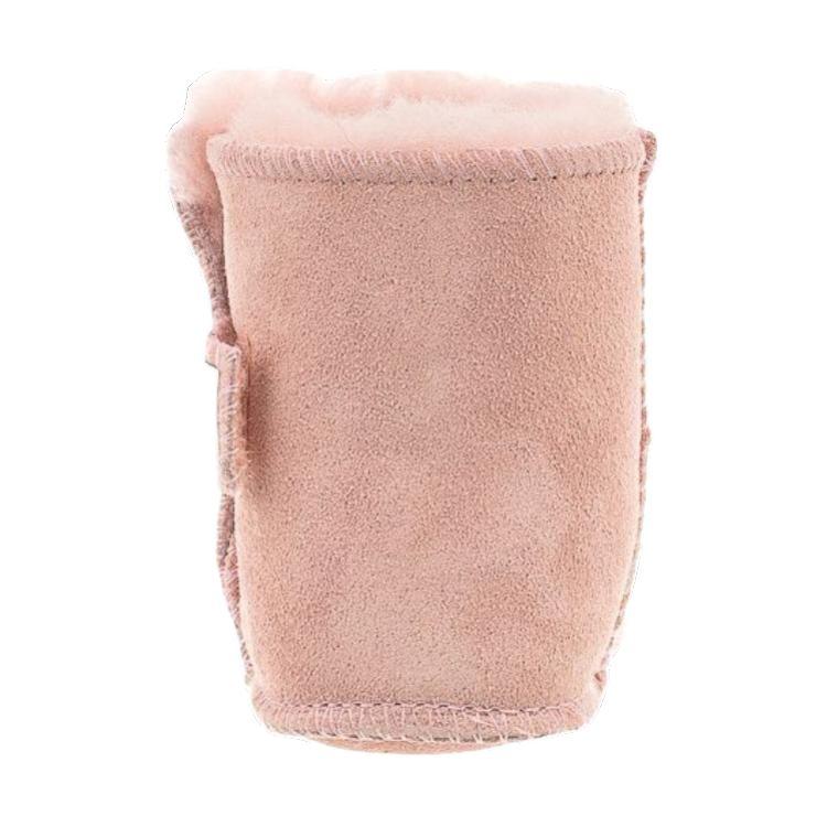 UGG Leather Logo Low Top Kids Boots Pink Kids boots 5202-BPNK