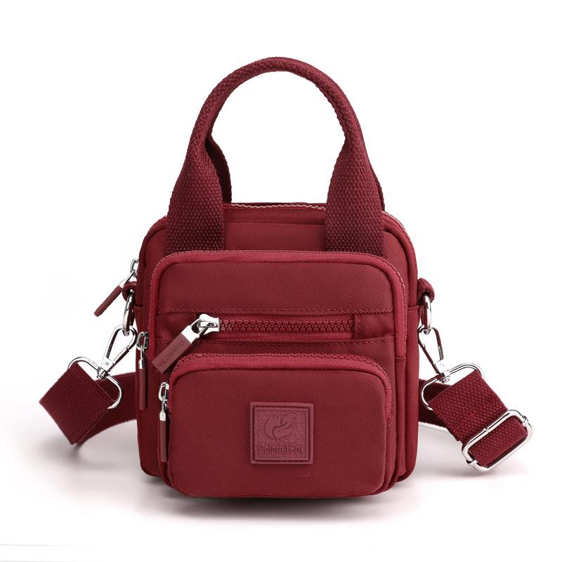 New Women's Fashion Trend Shoulder Bag Anti-splashing Nylon Multifunctional Backpack Mobile Phone Bag