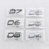 3D Auto ABS  Badge Emblem Sticker for Volvo D2 D3 D4 D5 D6 D7 Logo V40 S40 S60 S70 S80 V50 Exterieur Accessoires