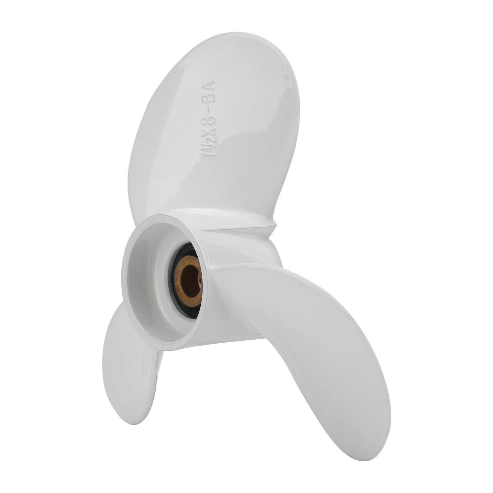 

6E04594101Подвесной гребной винт из алюминиевого сплава с 3 лопастями 7 12X8Бакалавр морского дела