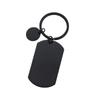 Stainless Steel Round Tag Keychain - Laser Color Print Blank, Ideal Festive Gift