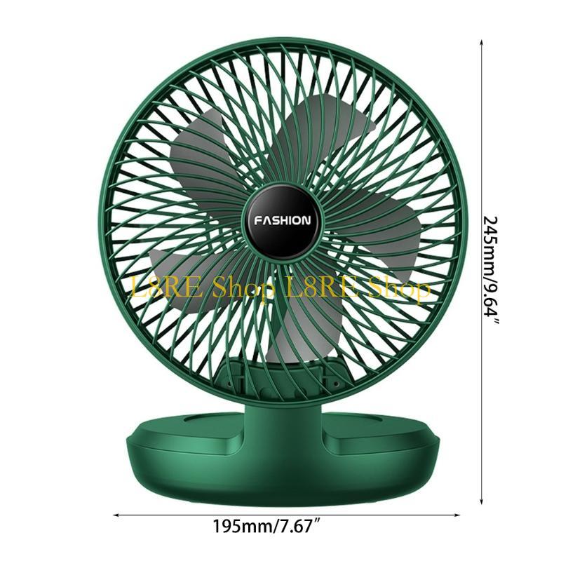 L8RE Electric Ventilator Travel Indoor Outdoor Punch-free Circulation Air Cooling Fan