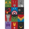 Marvel (Marvel) Avengers (Avengers) Minimalist Grid Poster