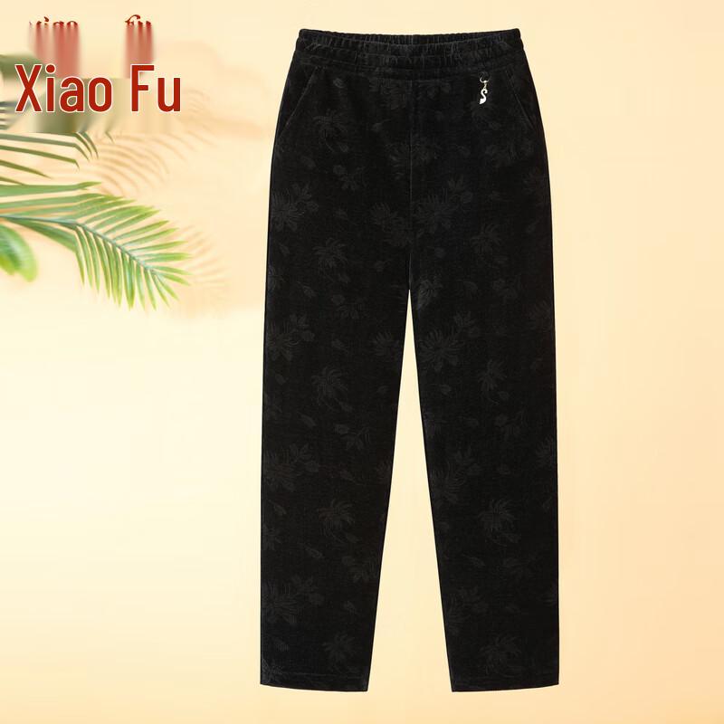 

Xiaofu Women s Plush Corduroy High-Waist Winter Pants 4XL