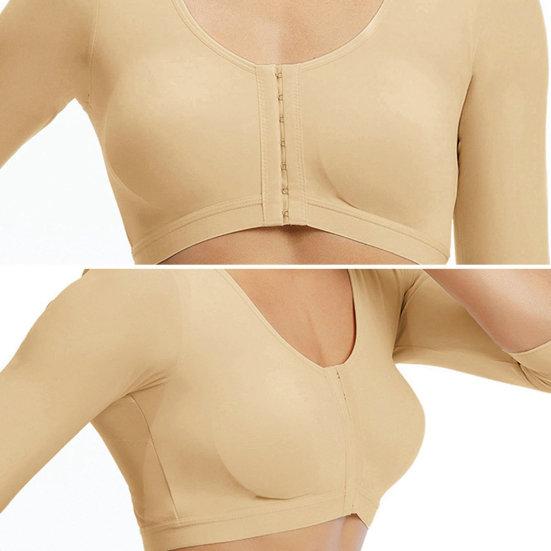 Ladies Bra Front Breast Support Bra Implant Stabilizer Wide Shoudler Strap Post Surgery Compression Underwear Surgical Breast Augmentation Bralette