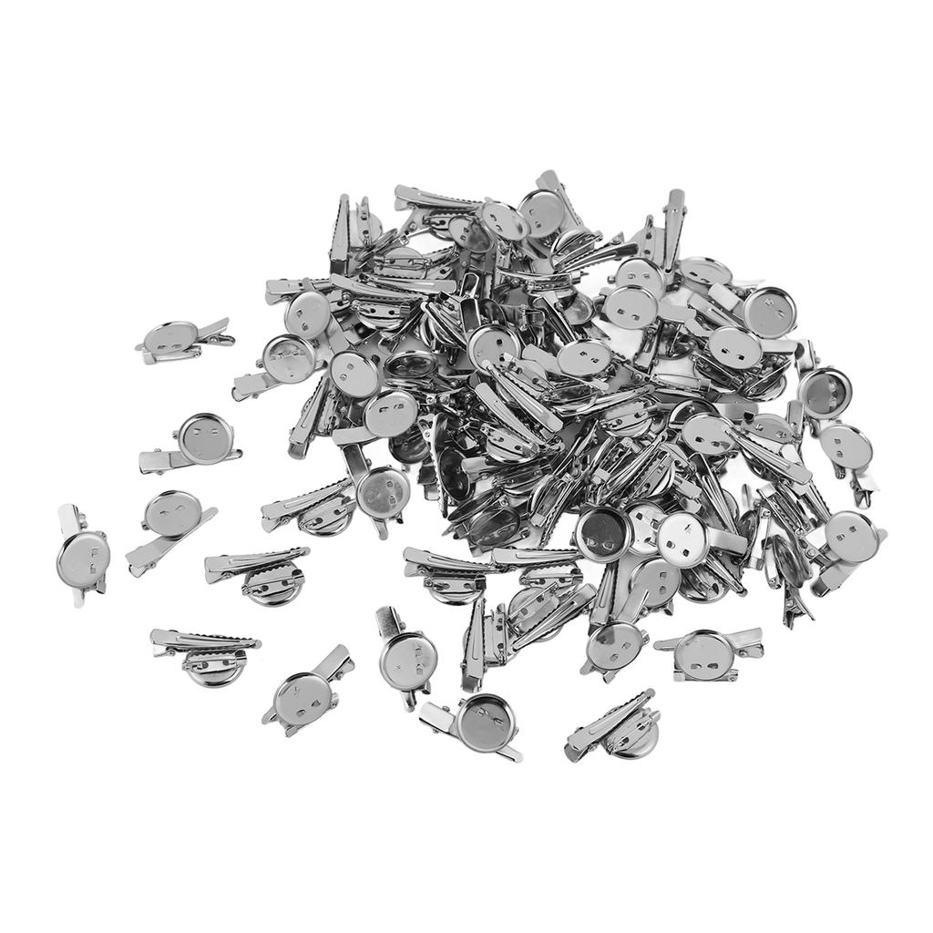 100 ks Prázné kovové odznaky s knoflíkem, pevné, odolné, opakovaně použitelné, široké použití, vlastní odznaky s knoflíkem