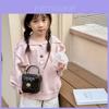 Adorable Fashionable Girls Bucket Bag Cute Korean Style Handbag For Kids