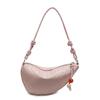 Personalized Woven Bag 2025 New Korean Version of Fashion Niche Shoulder Bag Women's Versatile Sports Messenger Dumpling Bag